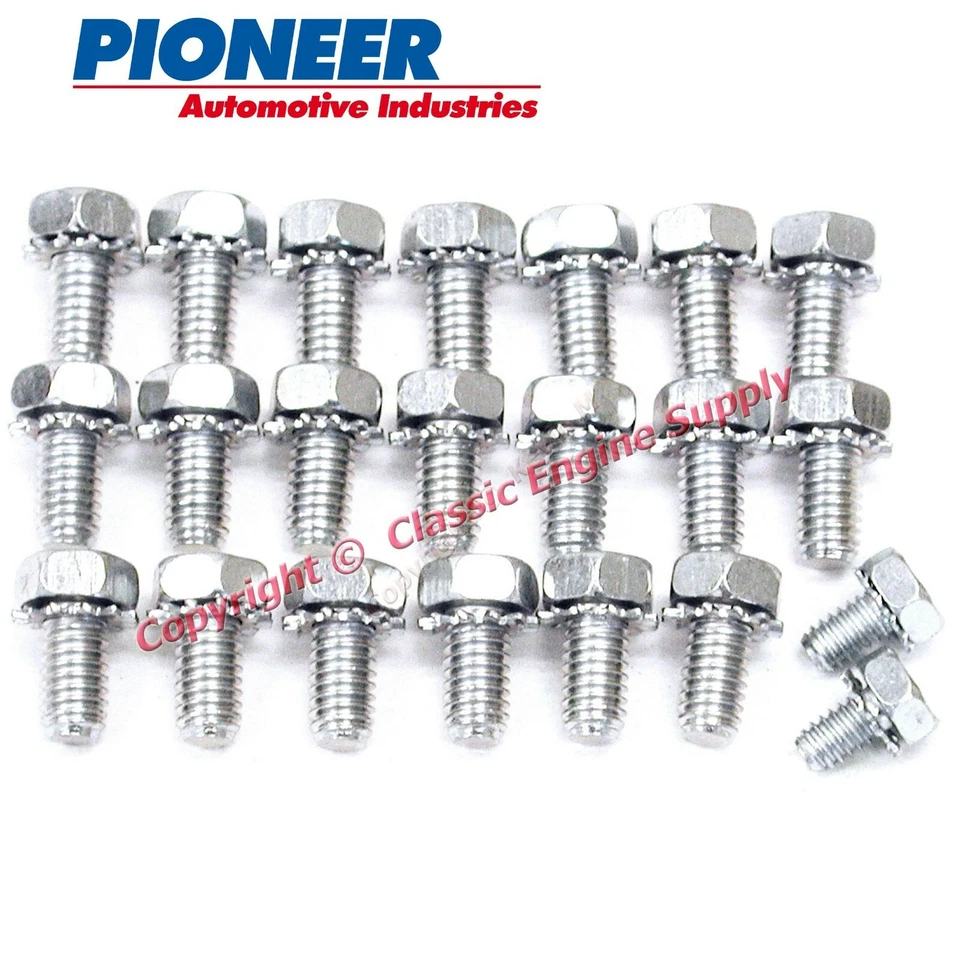 New S1101 Pioneer Oil Pan Bolt Set Chevy bb 454 427 402 396 - Image 1 of 1