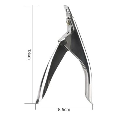 KADS Acrílico Cortaúñas Uñas Falsas Punta Cortador Uñas Falsas Herramienta de Manicura Foto 1 de 4