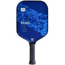 Wilson Echo Camo Pickleball Paddle (Blue) 