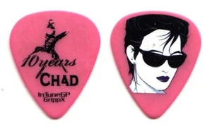 10 Years Chad Huff Signature Pink Guitar Pick - 2018 Tour - Picture 1 of 1