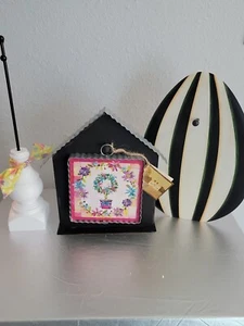 NEW round top collection mini gallery floral Metal Art - Picture 1 of 2