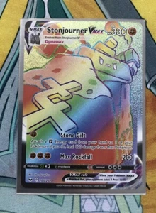 Stonjourner VMAX- 205/202 -Secret Rare- Pokemon Card -Sword & Shield- NEAR MINT - Picture 1 of 3