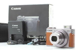 ⏯️ Fotocamera digitale Canon PowerShot G9 X Mark II argento dal GIAPPONE...