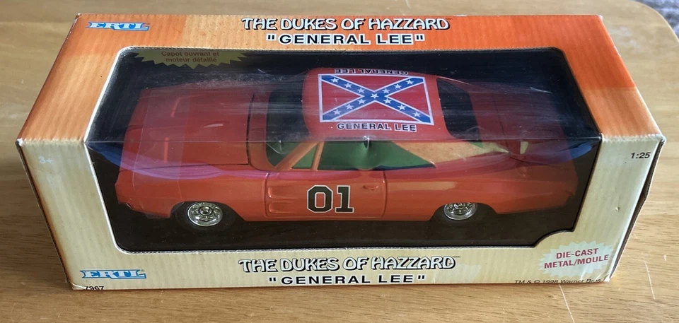 ERTL The Dukes of Hazzard General Lee 1:25 Diecast Dodge Charger Vintage 1998 - Image 1 of 4