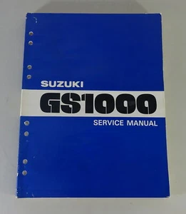 Manual De Taller / Manual De Servicio Suzuki GS 1000 Año 04/1978 - Imagen 1 de 3