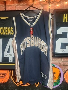 Vintage Pittsburgh Panthers Colosseum Basketball Jersey Mens XL NWT NCAA #30 - Picture 1 of 5