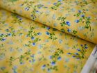 FASHIONA Patchwork Fabric Series Summer Breeze Flowers Floral Cornflowers Yellow-Blue-Colorful