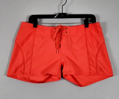 The North Face Board Shorts Womens Size 8 Short Coral Drawstring Hike Beach - Image 1 of 4