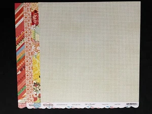 SASSAFRAS "MY DEAREST" 12X12-3/4 DS SCHWERE PAPIERE MIT RÄNDERN - Bild 1 von 5