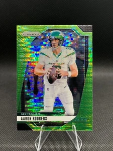 2024 Panini Prizm - Neon Green Pulsar Prizm #222 Aaron Rodgers - Bild 1 von 2