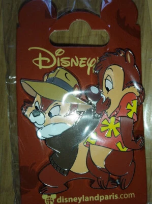 Prendedor Dlp Chip and Dale Rescue Rangers Chip Silencing Disney Land París Julio 2022 Foto 1 de 4