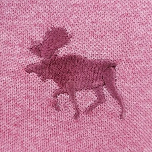 DE COLECCIÓN ScreenMates Alce Polo Para Hombres 2XL Deportista Caza de Vida Silvestre Adulto A09 - Imagen 1 de 7