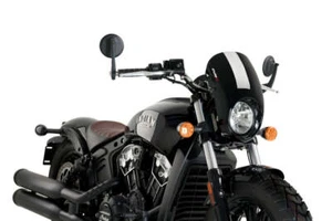 Puig Moto Motorcycle Anarchy Screen Black For Indian Scout 2015-Current - Picture 1 of 2