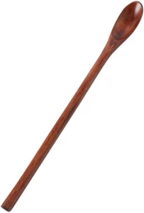 Honey Spoon, Wooden Spoons Long Handle Stirring Spoon Coffee Spoon Tea Scoops Ta - Picture 1 of 6