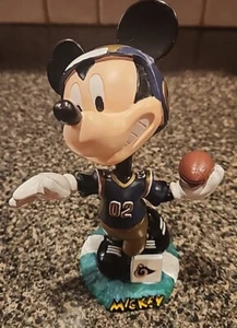 NFL /Disney St. Louis RAMS Quarterback Mickey Mouse Bobblehead Doll RARE  - Picture 1 of 12