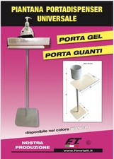 TOTEM PIANTANA COLONNINA PORTA DISPENSER E GUANTI