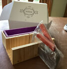 Silicone Soap Mold and Wooden Box Cutter and two cutters NIB