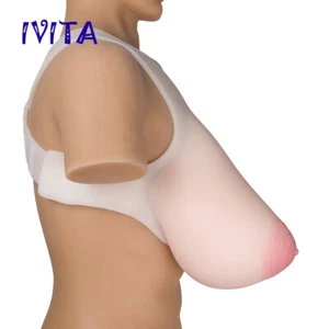 Taza G Realistic Breast Forms Big Areola Silicona Boobs Falsos para Drag Queen 8XL - Imagen 1 de 12