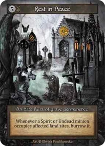 Sorcery: Contested Realm - Rest in Peace (Foil) - Beta (B) - Bild 1 von 1