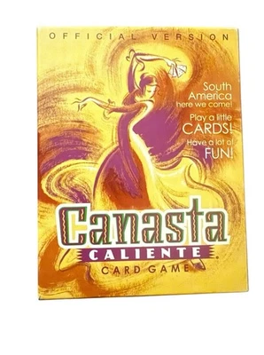 Canasta Caliente Card Game Official Version Parker Brothers 2001 - Complete F1 - Image 1 of 4