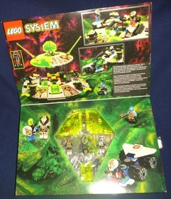 Vintage 1997 LEGO #6975 Alien Avenger Space UFO COMPLETE UNOPENED