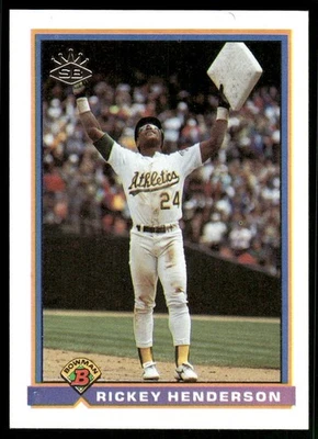 1991 Bowman - Rickey Henderson #692 - Image 1 of 2