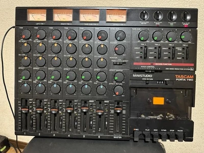 Tascam Mini Studio 4-Track Cassette Tape Recorder Porta Two serviced - Image 1 of 4