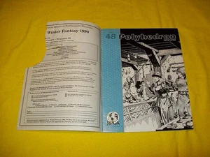 POLYHEDRON MAGAZINE # 48 DUNGEONS & DRAGONS AD&D - 2 GREYHAWK THE LIVING CITY - Picture 1 of 1