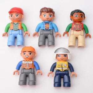 Lego Duplo Figures People Male Men Boys - Picture 1 of 4