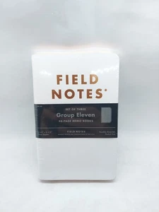Field Notes "Group Eleven" Limited Edition SEALED 3-Pack Memo Notizbücher - Bild 1 von 7