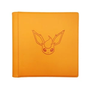 Pokemon Official Flareon 480 Slots Card Binder Eevee Advanced Theme US OEM - Picture 1 of 3