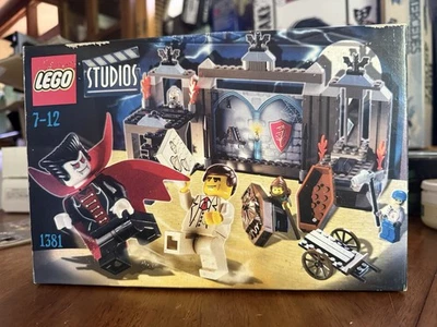 LEGO Studios, #1381 Vampire's Crypt - Novas bolsas lacradas, em estoque - Imagem 1 de 4