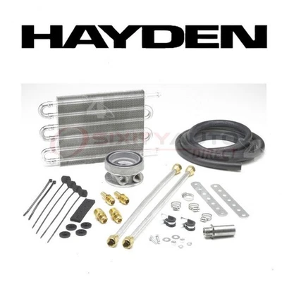 Hayden Engine Oil Cooler for 1970-1988 Chevrolet Monte Carlo - Belts Cooling yy Foto 1 de 4