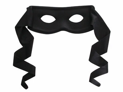 New Makeup Ball Half Zoro Eye Mask Bandit Superhero Ninja Lone Ranger Costume - Image 1 of 4