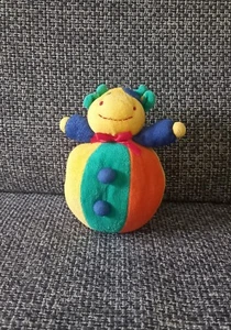 D8 - Doudou Boule Girafe Vache Grelot Kaloo - Photo 1/2