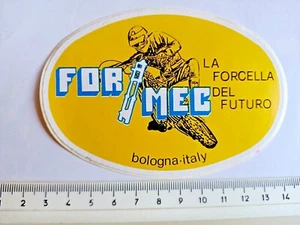 ADESIVO STICKER VINTAGE FOR MEC LA FORCELLA DEL FUTURO BOLOGNA MAI ATTACCATO  - Picture 1 of 1