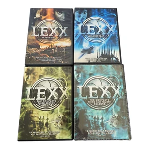 LEXX: The Complete Series ~ Seasons 1 - 4 (DVD, 9 Discs) + Season 3 Duplicate - Foto 1 di 14