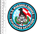 K-9 Police Us Marshal Service Usms Canine Explosives Detection Agent & Dog Team