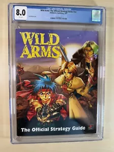 Wild Arms PlayStation PS1 Official Strategy Guide CGC 8.0 - Bild 1 von 2