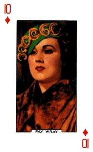 Tarjeta coleccionable de Fay Wray-Screen Legends para jugar - Imagen 1 de 2