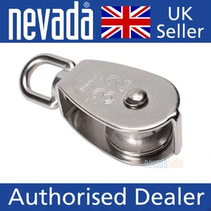 Mastrant APUX-10A Pulley, anti-tangle, stainless, up to 10mm  - Picture 1 of 1