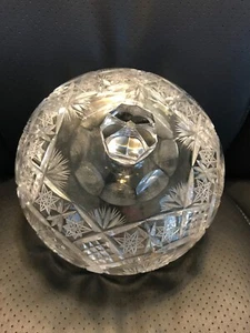 Large Antique Cut Glass Dome - E gr - Picture 1 of 4