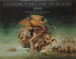1990 Calendar of Days That Never Were - related to Things That Never Were book - Picture 1 of 15