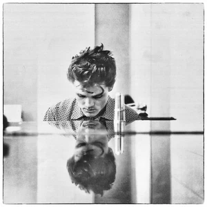 Reproduction Chet Baker "Black & White" Jazz Poster, Size: 16" x 16" - Bild 1 von 1