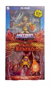 MOTU Masters of the Universe X Stranger Things: He-Man & Vecna Figures 2-Pack - Picture 1 of 6