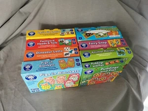 Orchard Toys Games Bundle X8 kids games educational - Picture 1 of 17
