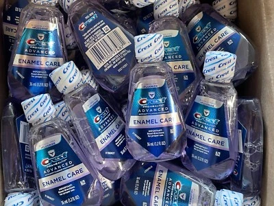 Crest ProHealth Advanced Fluoride Mouthwash with Enamel Care 1.2 oz Pack of 12 - Image 1 of 3