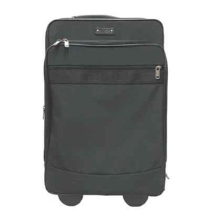 Coach Travel Carry Bag Suitcase Black Canvas 53x35x19cm pre-owned - Picture 1 of 9