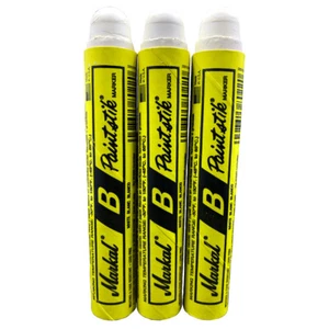 3 Markal B White Paintstik Tire Chalk Paint Sticks Crayon Surface Marker Graffit - Bild 1 von 3