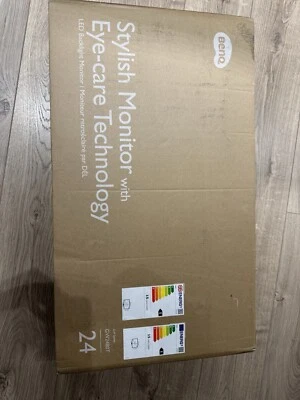 BenQ GW2480T 24 Inch 1080p Eye Care LED IPS Monitor, Anti-Glare, HDMI, Black  - Image 1 of 3